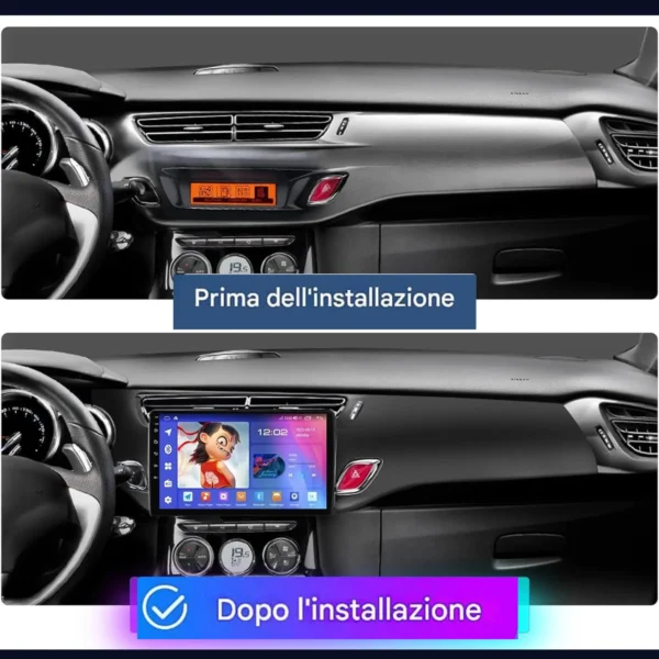Copia di Prima , c3 Autoradio CarPlay & Android Auto Per Citroen C3 e DS3 2010-2017