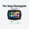 Copia di full line product jeep Autoradio Carplay & Android Auto Per JEEP Renegade 2015 - 2021