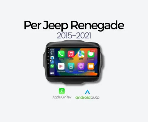 Autoradio Carplay & Android Auto Per JEEP Renegade 2015 - 2021
