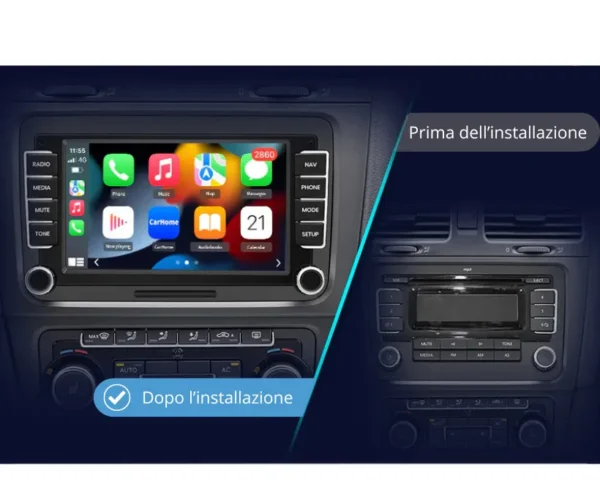 Autoradio Android 13 - CarPlay & Android Auto - Volkswagen | Skoda | Seat