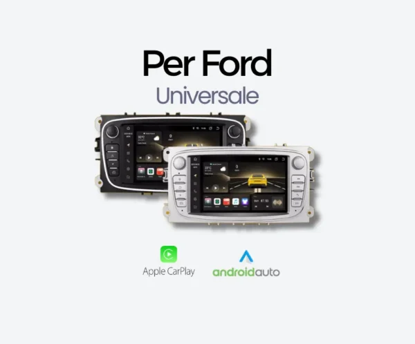 Autoradio Android Auto & CarPlay Per Ford Universale - Style 1