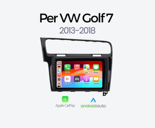 Autoradio CarPlay & Android Auto per Volkswagen Golf 7 2013-2018