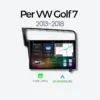 Full line product Per Golf7 Autoradio CarPlay & Android Auto per Volkswagen Golf 7 2013-2018