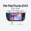 Full line product Per evo7 Autoradio Carplay & Android Auto per Fiat Punto EVO 2012-2016