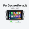 Full line product dacia e renault Autoradio per Dacia e Renault - Carplay & Android Auto