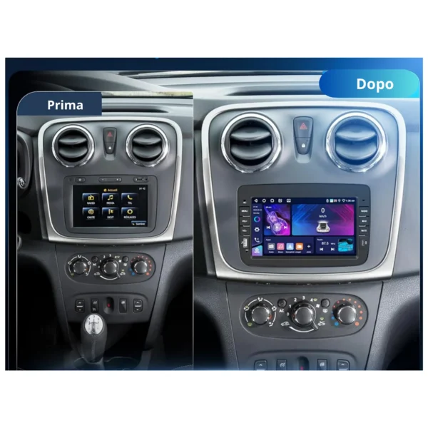Autoradio per Dacia e Renault - Carplay & Android Auto
