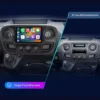 Prima , Opel Movano Autoradio Android Auto & Carplay per Renault Master 3 2010-2022