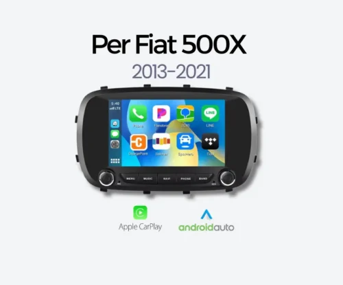 full line product 500x Autoradio CarPlay & Android Radio Per Fiat 500X 2013-2021